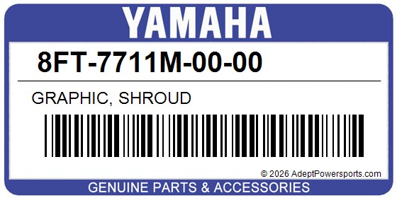 Yamaha 8FT-7711M-00-00 Graphic, Shroud