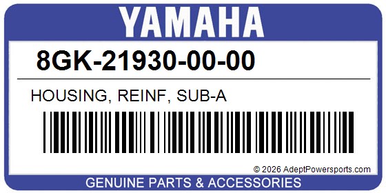 Yamaha 8GK-21930-00-00 Housing, Reinf, Sub-A