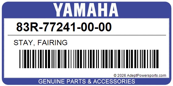 Yamaha 83R-77241-00-00 Stay, Fairing