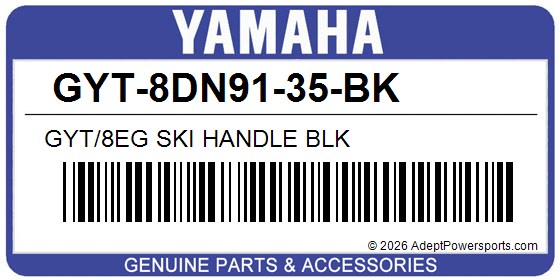 Yamaha GYT-8DN91-35-BK Gyt/8Eg Ski Handle Blk