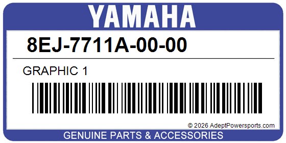 Yamaha 8EJ-7711A-00-00 Graphic 1
