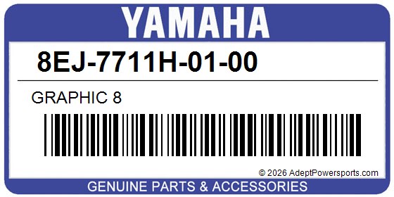 Yamaha 8EJ-7711H-01-00 Graphic 8
