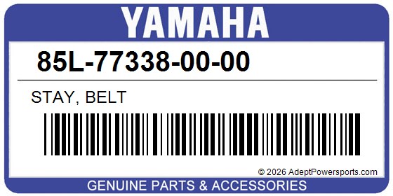 Yamaha 85L-77338-00-00 Stay, Belt