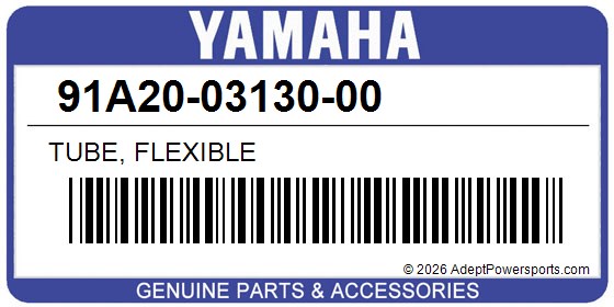 Yamaha 91A20-03130-00 Tube, Flexible