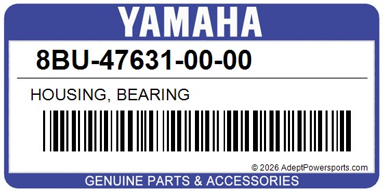 Yamaha 8BU-47631-00-00 Housing, Bearing