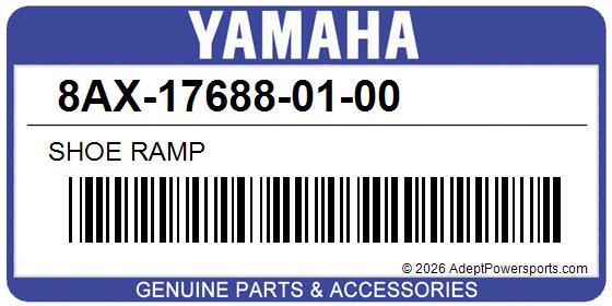 Yamaha 8AX-17688-01-00 Shoe Ramp