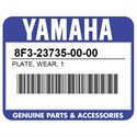 Yamaha 8F3-23735-00-00 Plate, Wear, 1