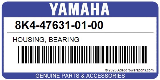 Yamaha 8K4-47631-01-00 Housing, Bearing