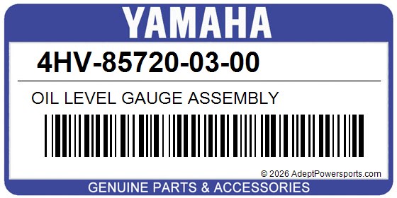 Yamaha 4HV-85720-03-00 Oil Level Gauge Assembly