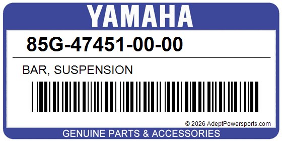 Yamaha 85G-47451-00-00 Bar, Suspension