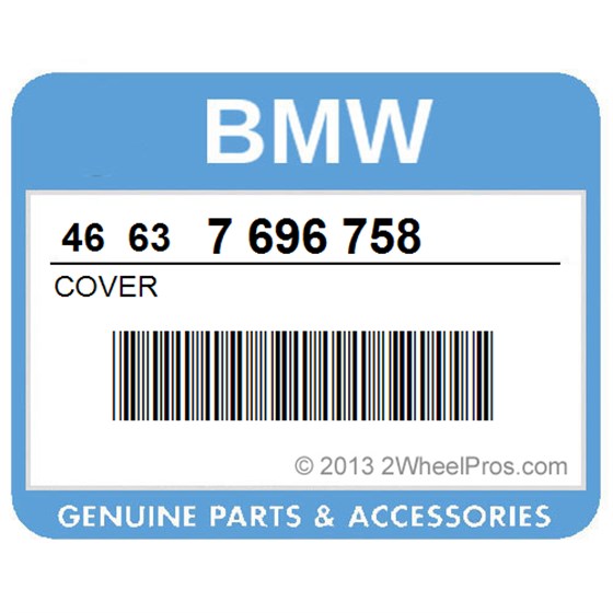 BMW 46637696758 Cover