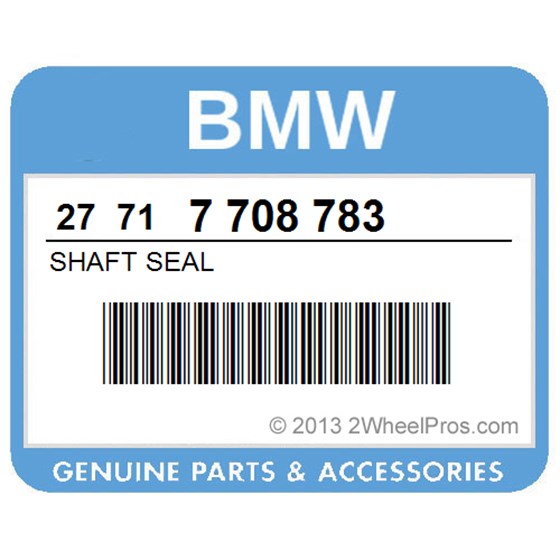 BMW 27717708783 Shaft Seal