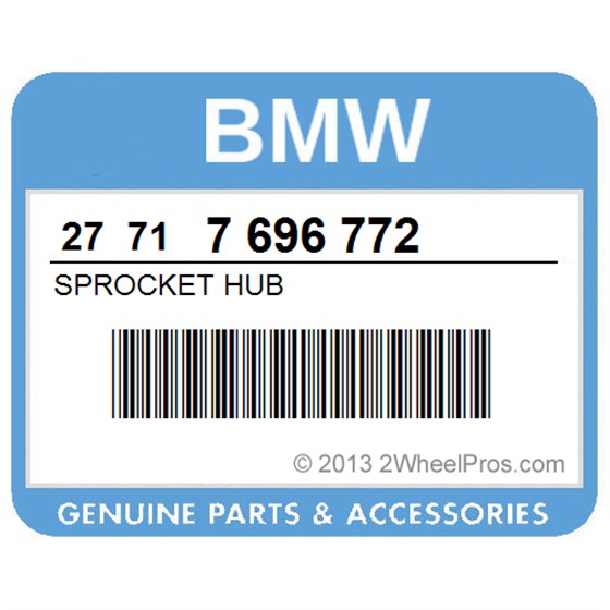 BMW 27717696772 Sprocket Hub