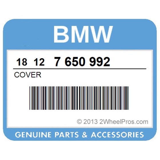 BMW 18127650992 Cover