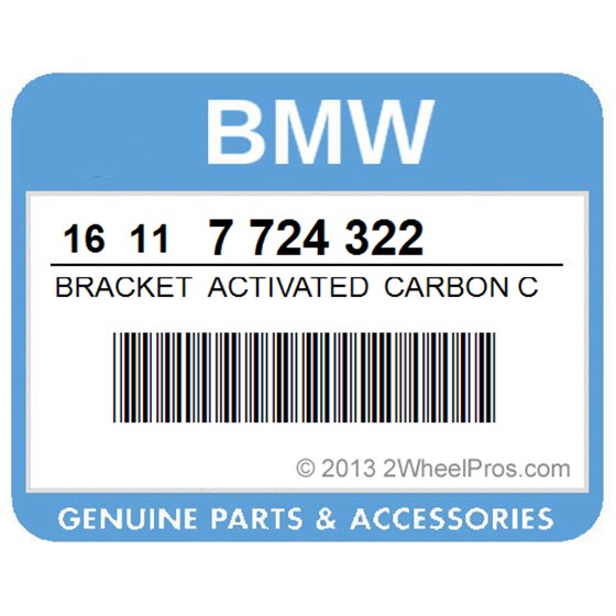 BMW 16117724322 Bracket Activated Carbon Container