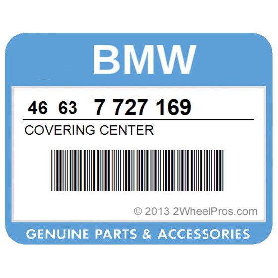 BMW 46637727169 Covering Center