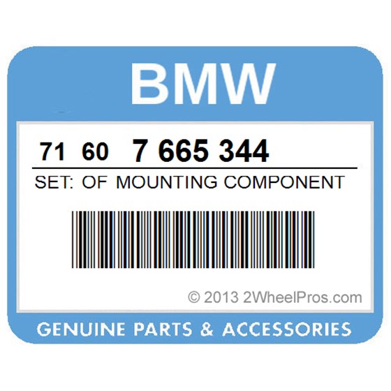 BMW 71607665344 Set: Of Mounting Components, Navigator - F650cs