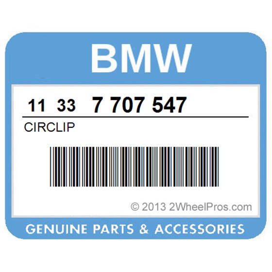 BMW 11337707547 Circlip