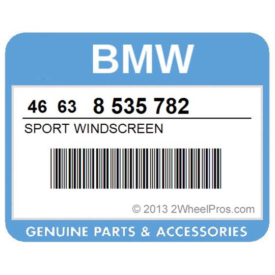 BMW 46638535782 Sport Windscreen