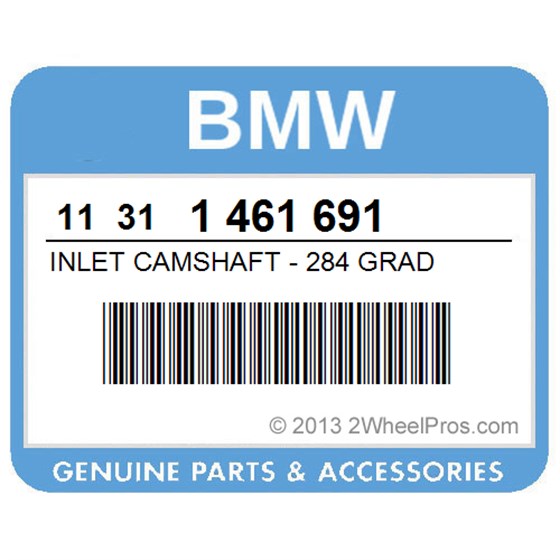 BMW 11311461691 Inlet Camshaft - 284 Grad