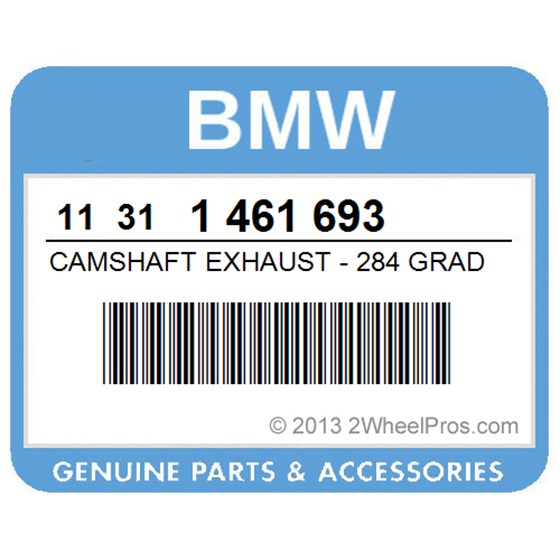 BMW 11311461693 Camshaft Exhaust - 284 Grad