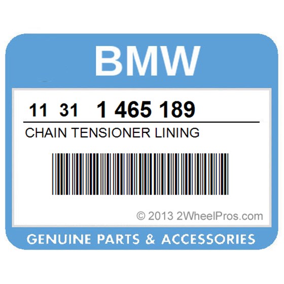 BMW 11311465189 Chain Tensioner Lining