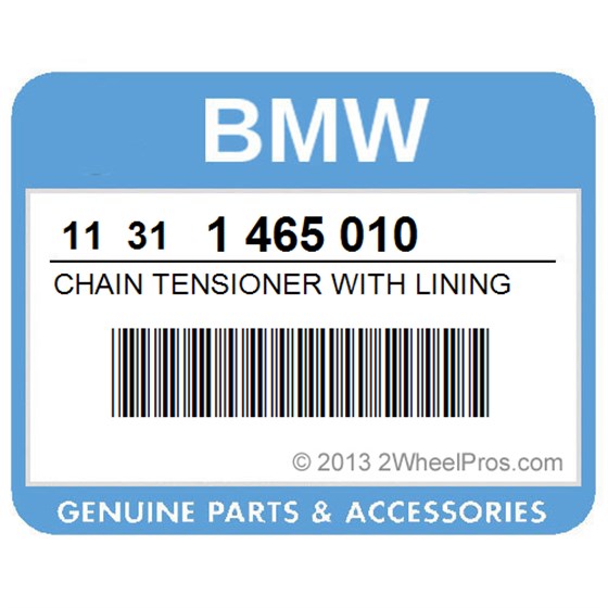 BMW 11311465010 Chain Tensioner With Lining