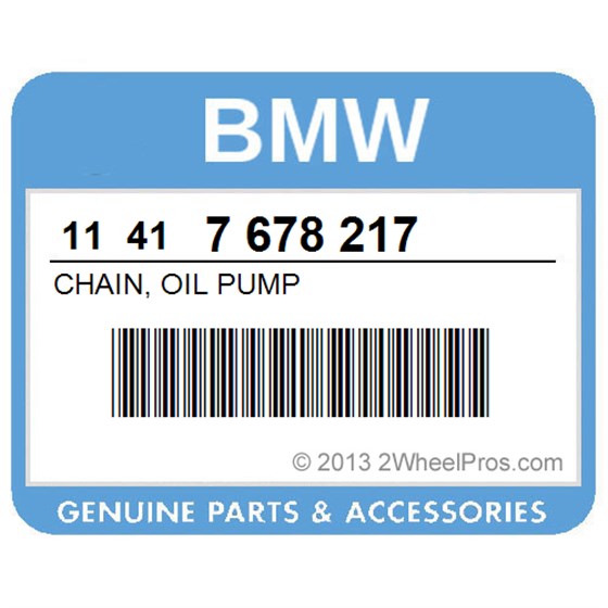 BMW 11417678217 Chain, Oil Pump