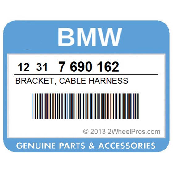 BMW 12317690162 Bracket, Cable Harness