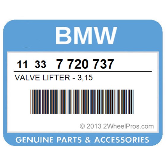 BMW 11337720737 Valve Lifter - 3,15
