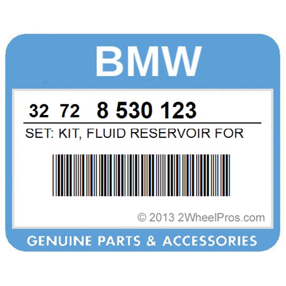 BMW 32728530123 Set: Kit, Fluid Reservoir For Clutch