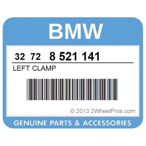BMW 32728521141 Left Clamp