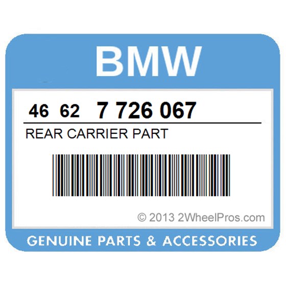 BMW 46627726067 Rear Carrier Part