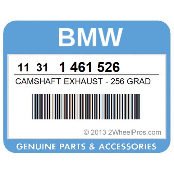 BMW 11311461526 Camshaft Exhaust - 256 Grad