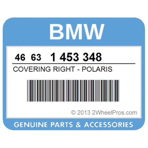 BMW 46631453348 Covering Right - Polaris