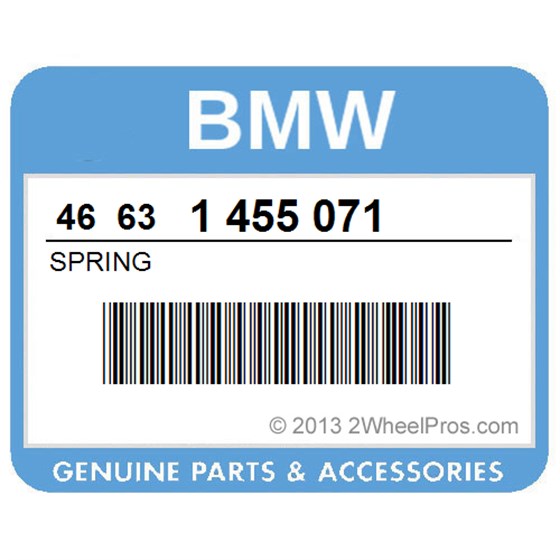 BMW 46631455071 Spring