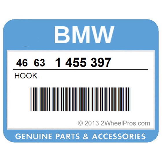 BMW 46631455397 Hook
