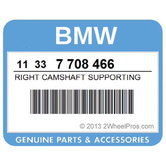BMW 11337708466 Right Camshaft Supporting Bracket