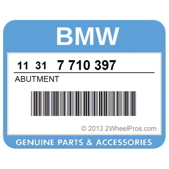 BMW 11317710397 Abutment