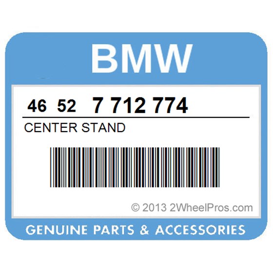 BMW 46527712774 Center Stand