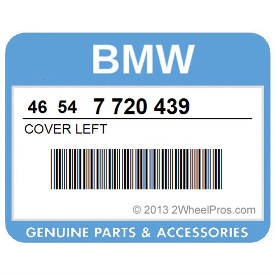 BMW 46547720439 Cover Left
