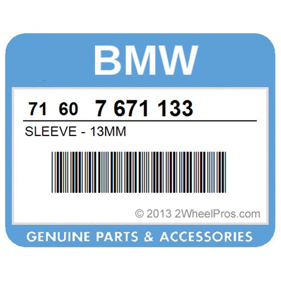 BMW 71607671133 Sleeve - 13Mm