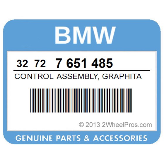 BMW 32727651485 Control Assembly, Graphitan (From 09/99)