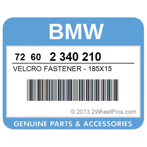 BMW 72602340210 Velcro Fastener - 185X15