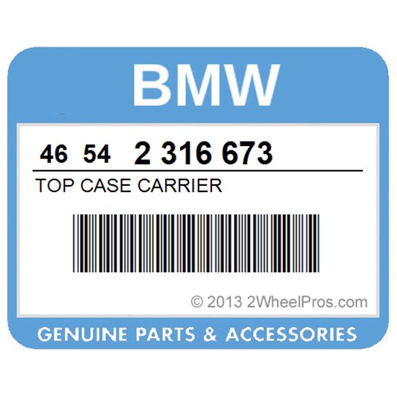 BMW 46542316673 Top Case Carrier