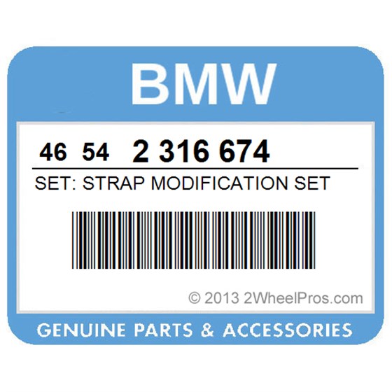 BMW 46542316674 Set: Strap Modification Set