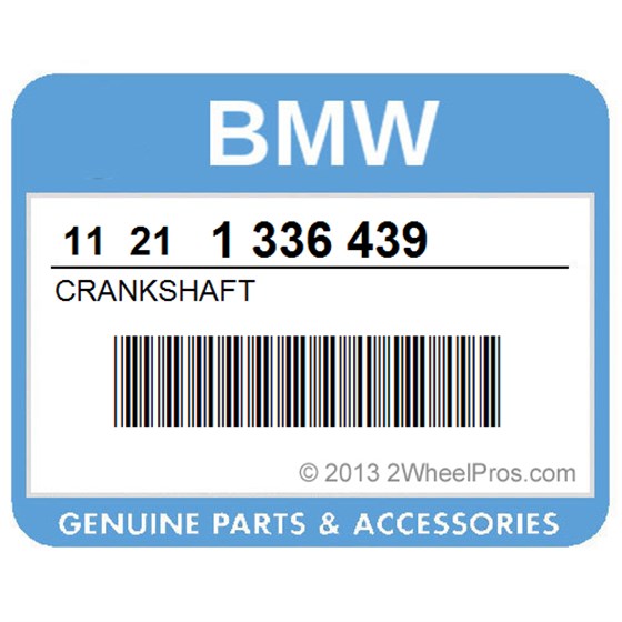 BMW 11211336439 Crankshaft