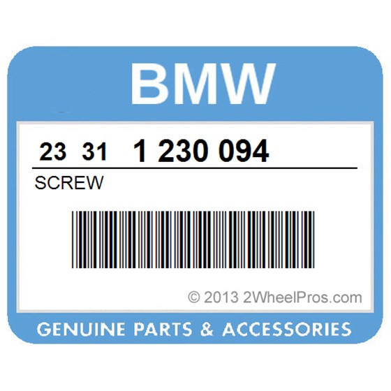 BMW 23311230094 Screw