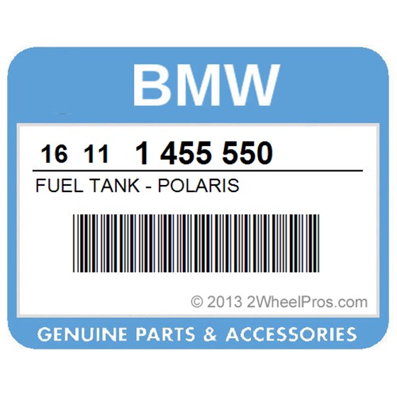 BMW 16111455550 Fuel Tank - Polaris