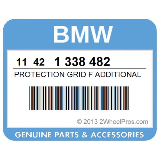 BMW 11421338482 Protection Grid F Additional Fan